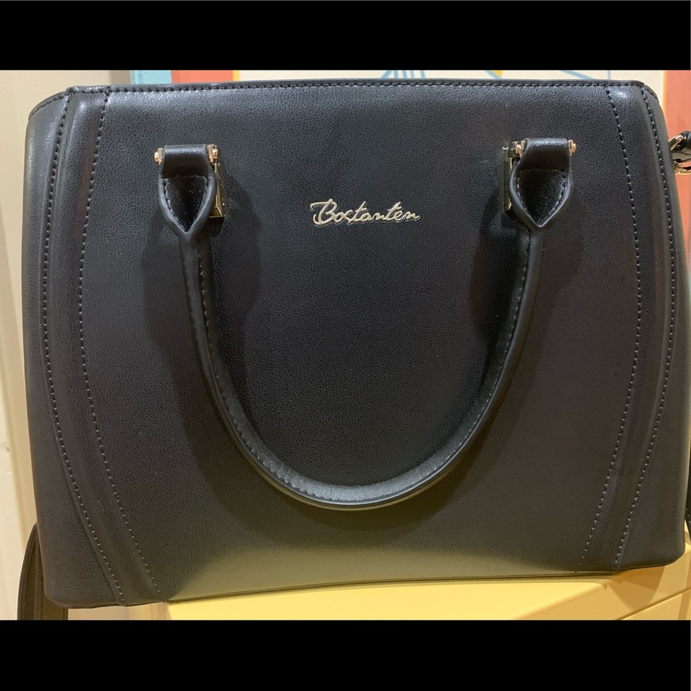 BOSTANTEN WOMEN LEATHER HANDBAG DESIGNER TOP HANDLE SATCHEL SHOULDER BAG Xbody